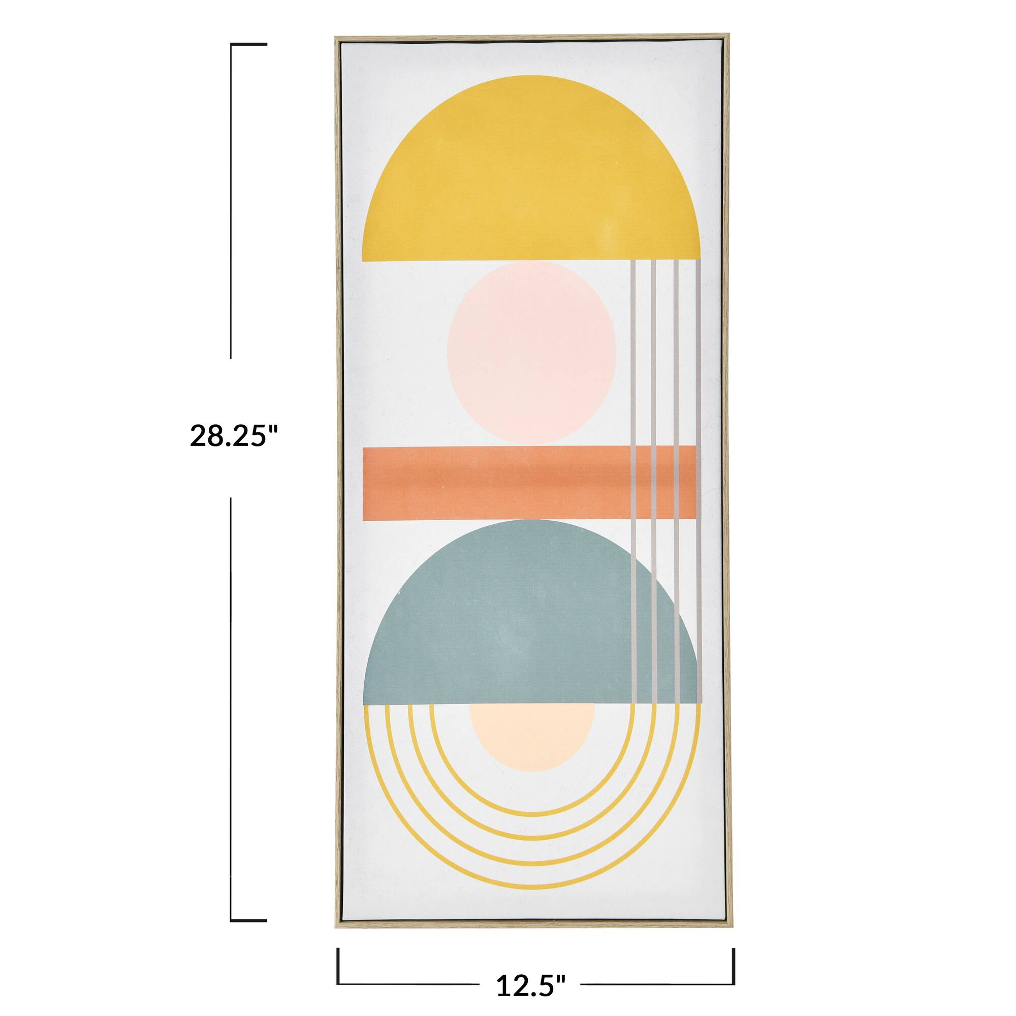 Hello Honey® Framed Modern Abstract Canvas